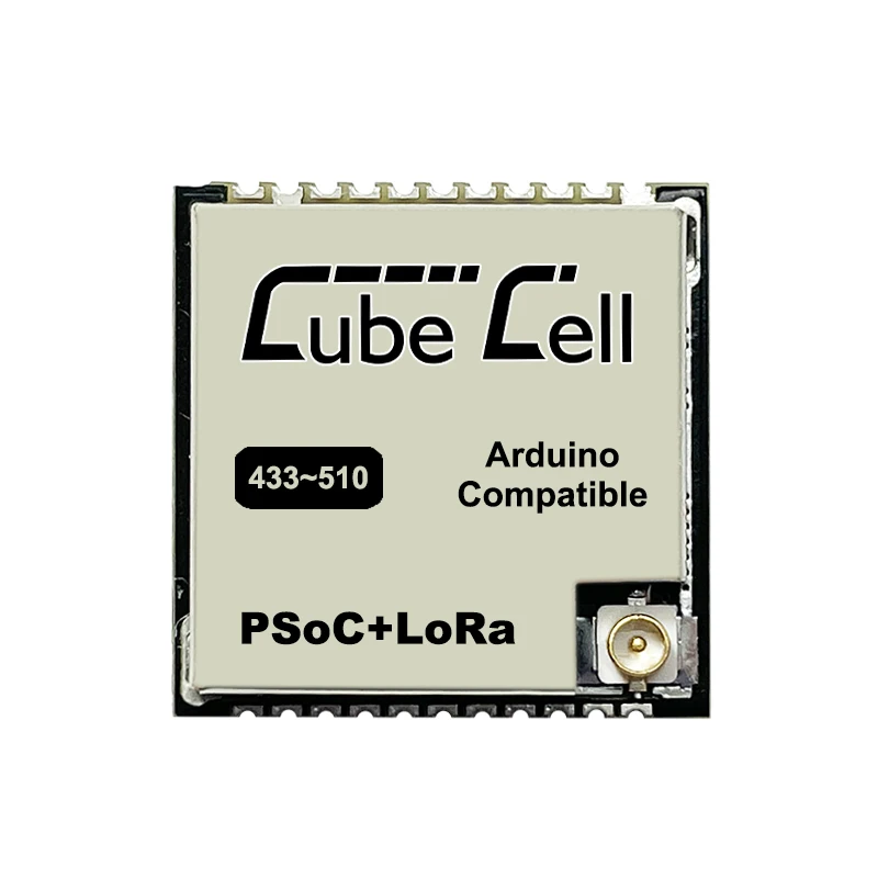 LoRa module ASR6502 MCU SX1262 chip 128kb flash compatible Arduino LoRaWAN protocol Windows Linux Mac OS system IPEX connector