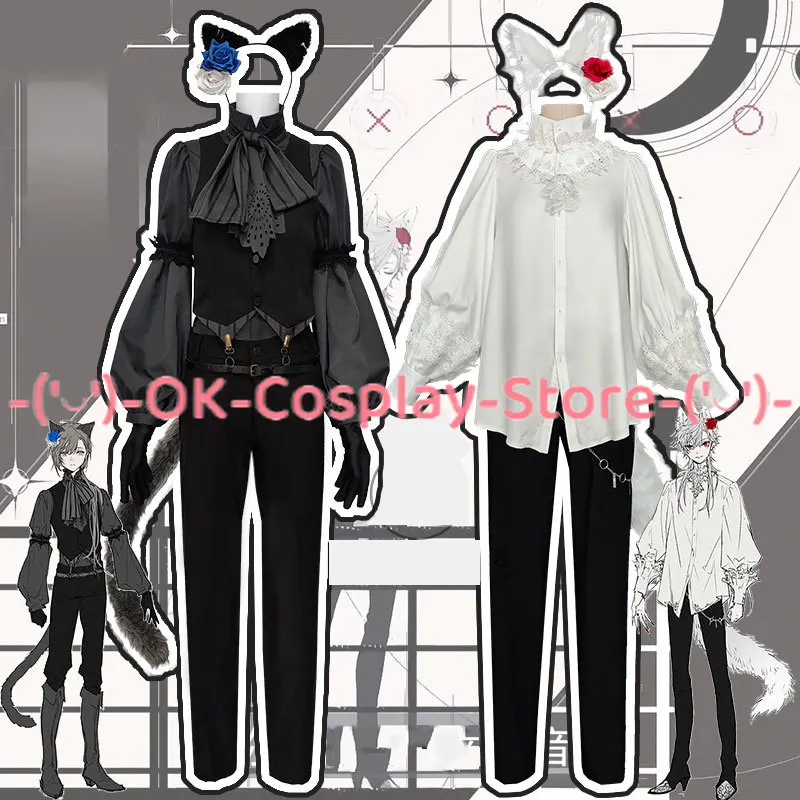 Kuzuha Kanae Cosplay Costume Yutuber Vtuber Goodbye Cosplay Gothic Clothing Halloween Carnival Uniforms Party Suit Custom Made