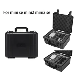 Caja de almacenamiento impermeable para DJI Mini 2/Mini 2 SE, accesorios para drones, maleta a prueba de golpes, bolsa de mano a prueba de explosiones