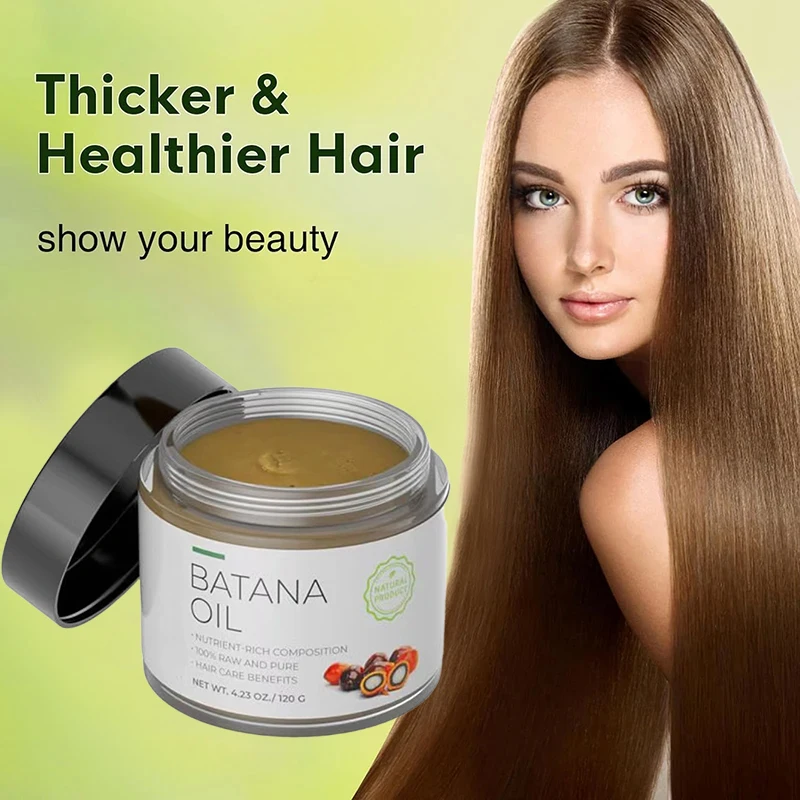 Aceite de Batana crudo para el crecimiento del cabello, 100% Natural, puede prevenir la caída del cabello tanto en hombres como en mujeres, aumenta el grosor y la suavidad del cabello