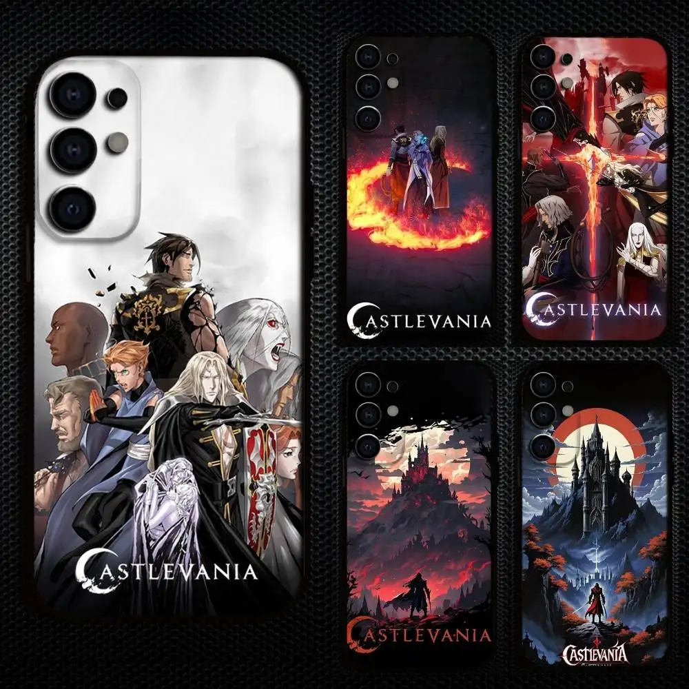 

Game C-Castlevania Phone Case For Samsung S25,S24,S21,S22,S23,S30,Ultra,S20,Plus,Fe,Lite,Note,10,9,5G Black Cover