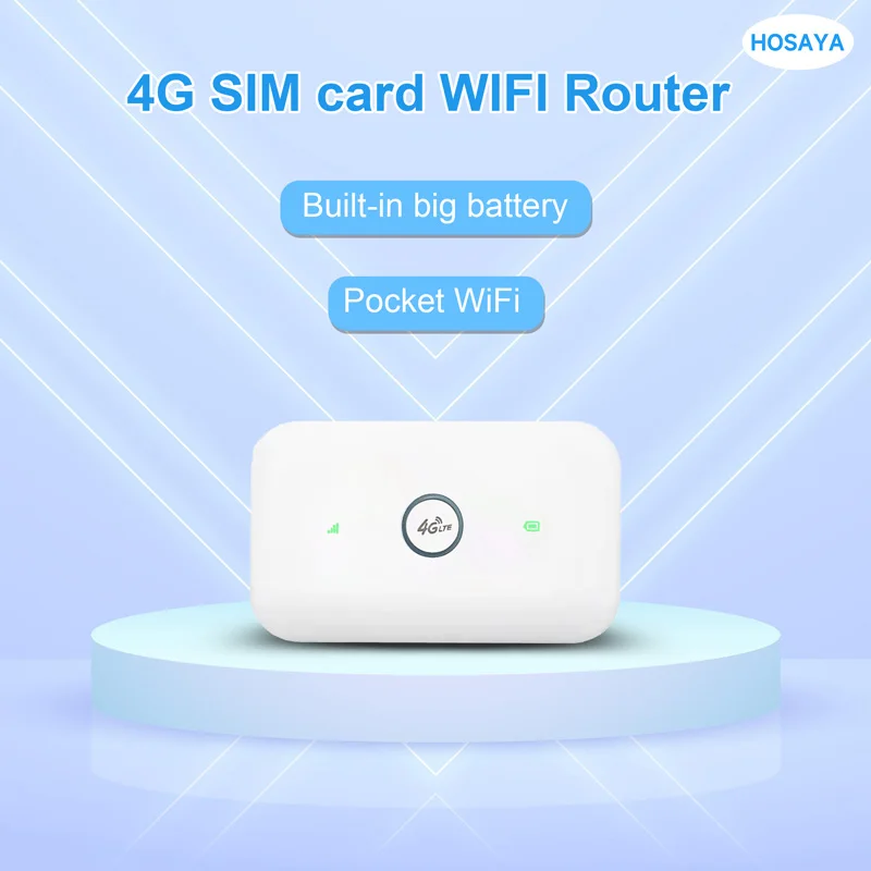 4G router Wireless lte wifi modem Sim Card Router MIFI pocket hotspot built-in battery portable WiFi