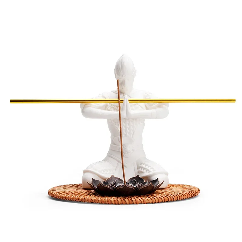 Aromatherapy burner household indoor incense creative great sage Wukong Zen sandalwood road personalized living room entrance