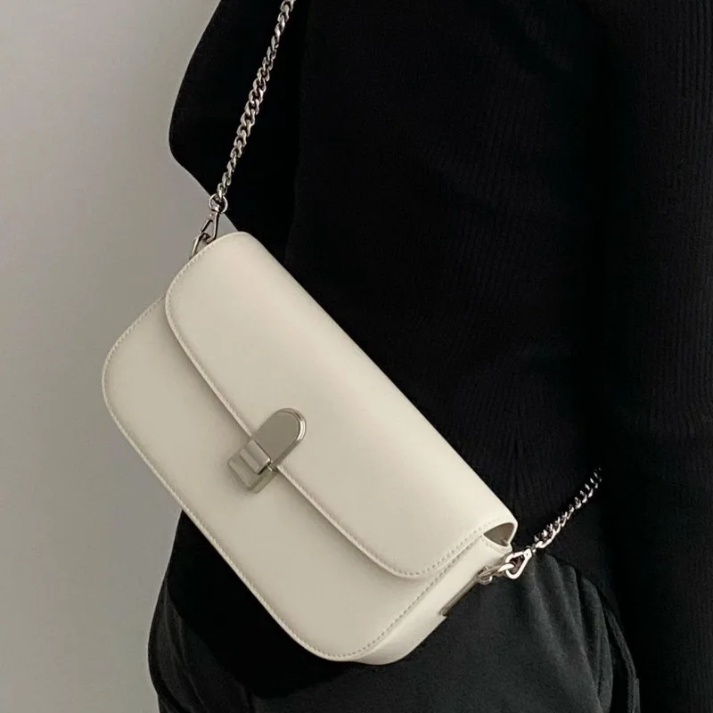 GAINNY Elegant Y2k Black Shoulder Women Office Lady Luxury Designer Solid Color Handbag Female Aesthetic Fashion Bag for Work