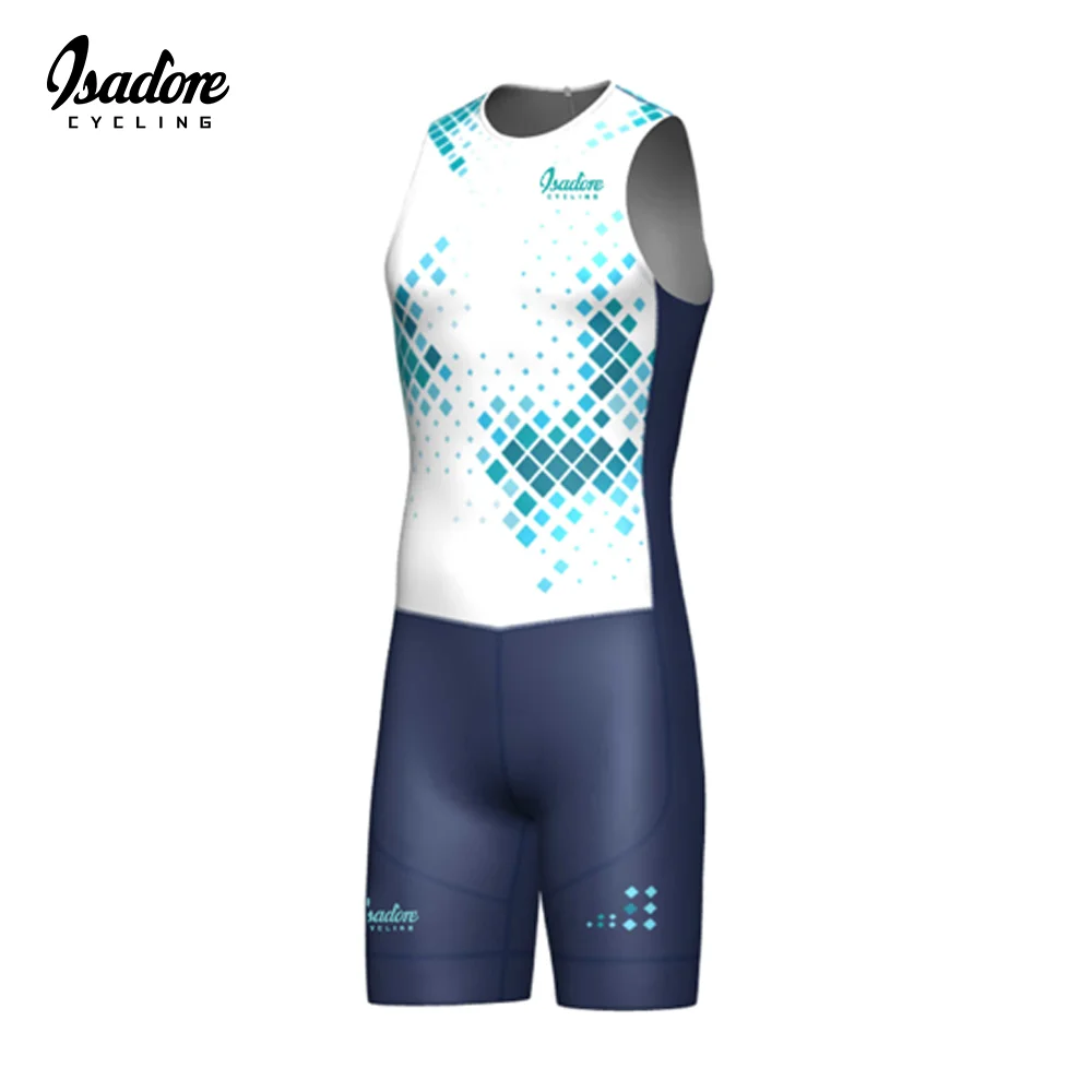 

Isadore-cycling Triathlon Men's sleeveless jersey, cycling clothing, MTB, running, 2021