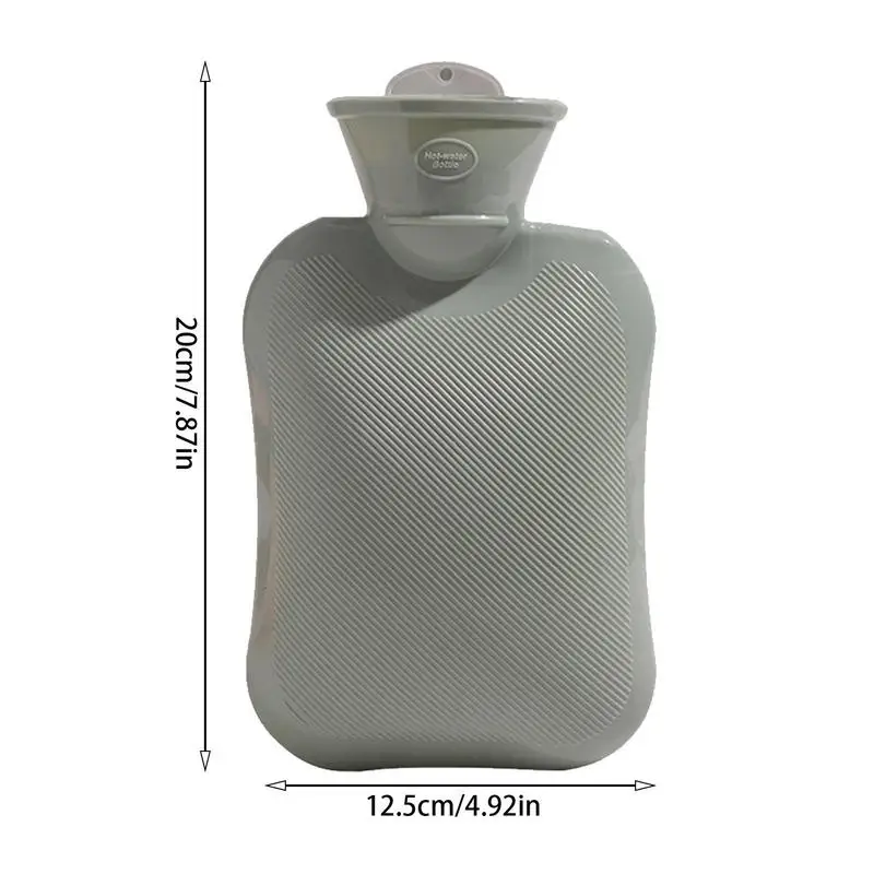 Hot Water Bottle For Bed Portable Mini Hot Water Hand Warmer 500ml Hot Water Bag For Hot And Cold Compress Hand Feet Warmer