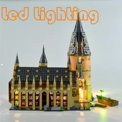 Harrysing Potters Lighting Set For 75954 Hogwarts Great Hall Wizarding World Movie Not Building Blocks (Only Led Light Kit)