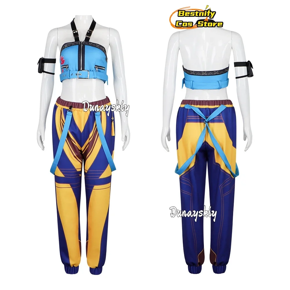 أزياء كوسبلاي كوس هانترز نجم لومي ميرا زوي التأثيرية أزياء أنيمي لعب الأدوار KPop شيطان مجموعة كاملة بدلة فتاة للنساء للهالوين D