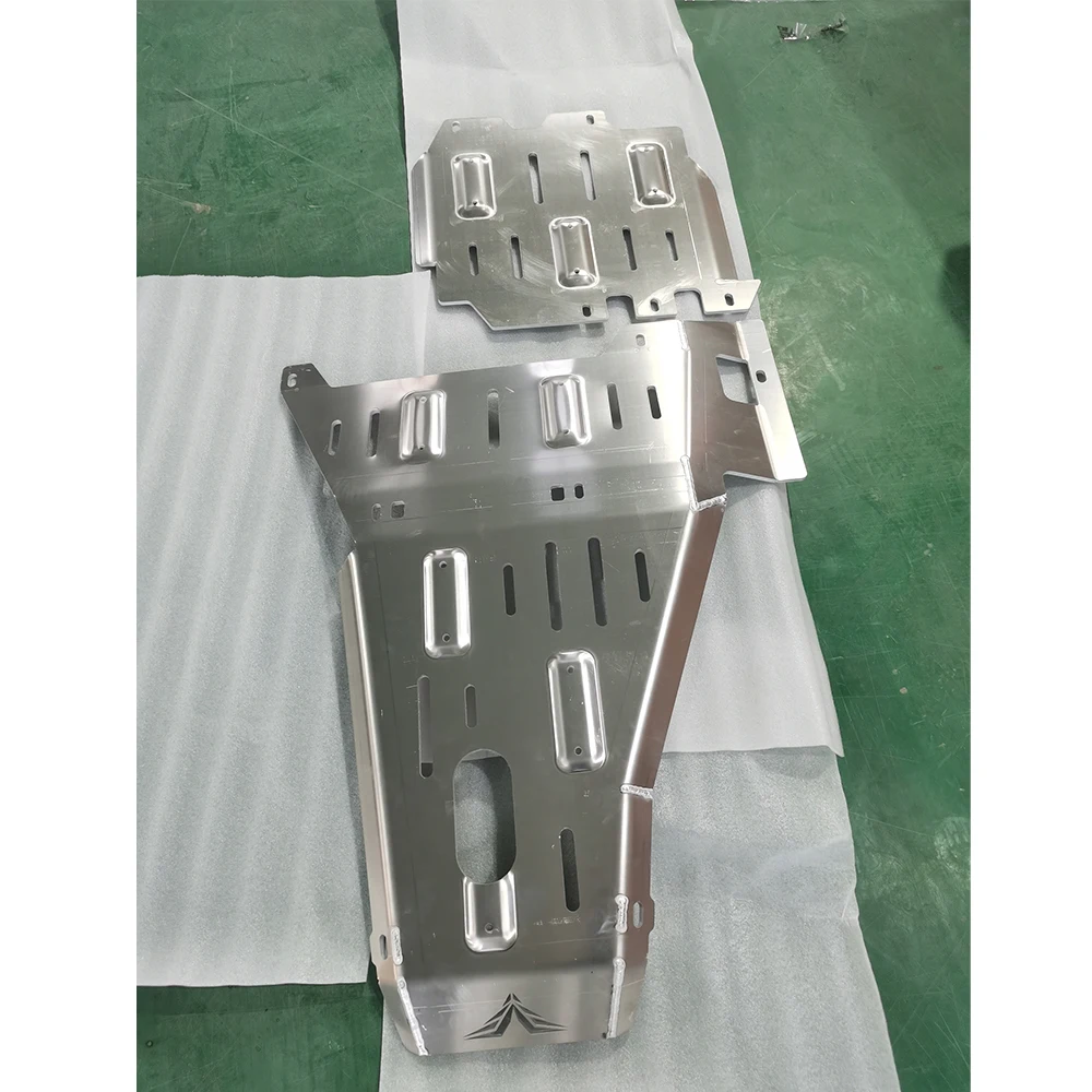 

New Design Sliver Aluminum Alloy Engine Chassis Guard for Gladiator JT 2020+ JT1013
