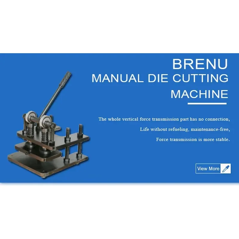 Genuine Manual Die Cutting Machine Small Pressure Die Stamping Sample Cutting Machine Cutting Leather Blanking Machine