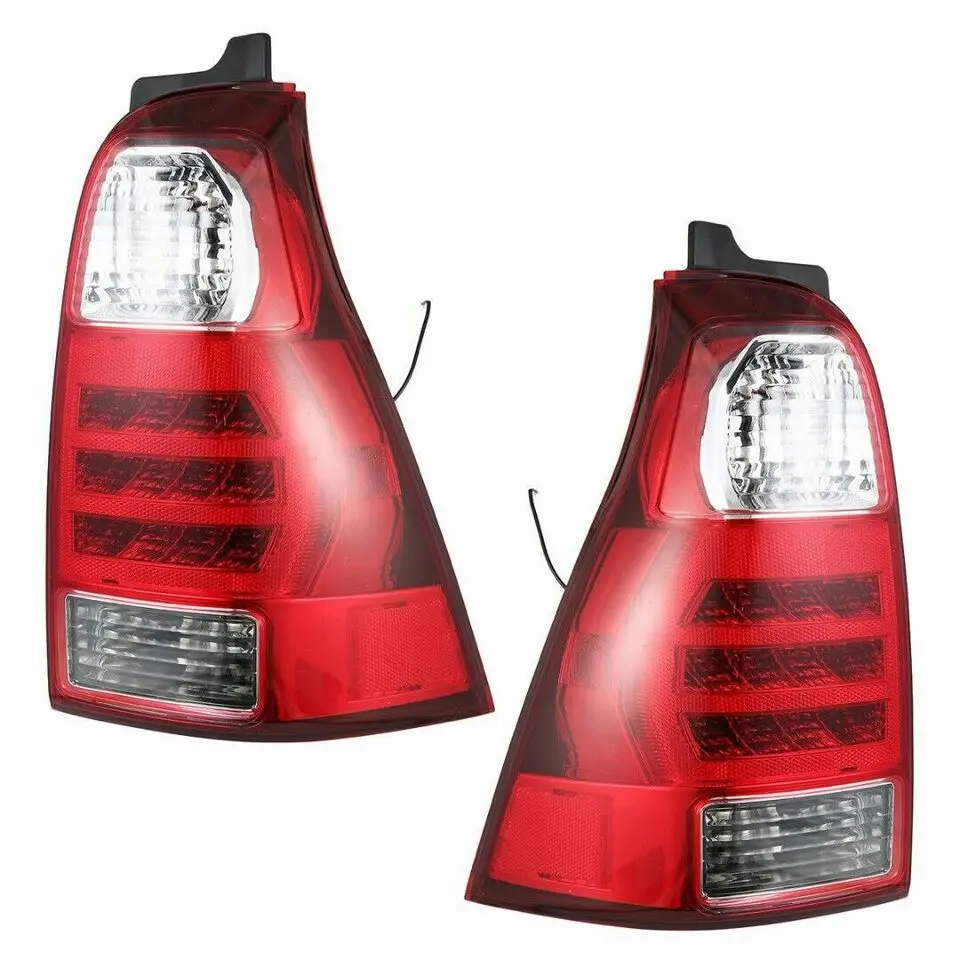 2Pc Tail Lights Set For 2006-2009 Toyota 4Runner Right Passenger Left Driver Pair Tail Lamps