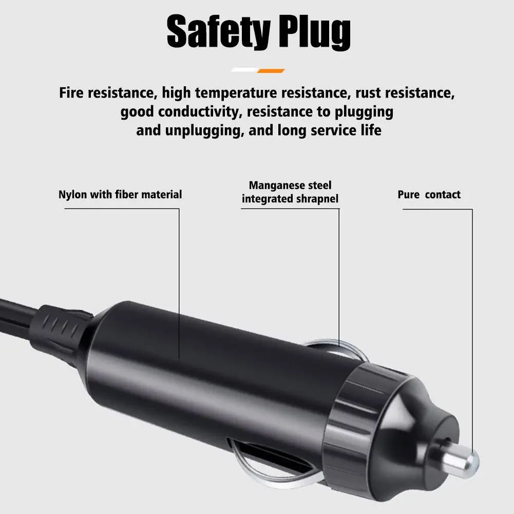 Car Power Inverter USB 3.0 Charging Port 12V/24V DC1 10V-220V Multifunction Fast Inverter Charger Socket Charger Car Electronics