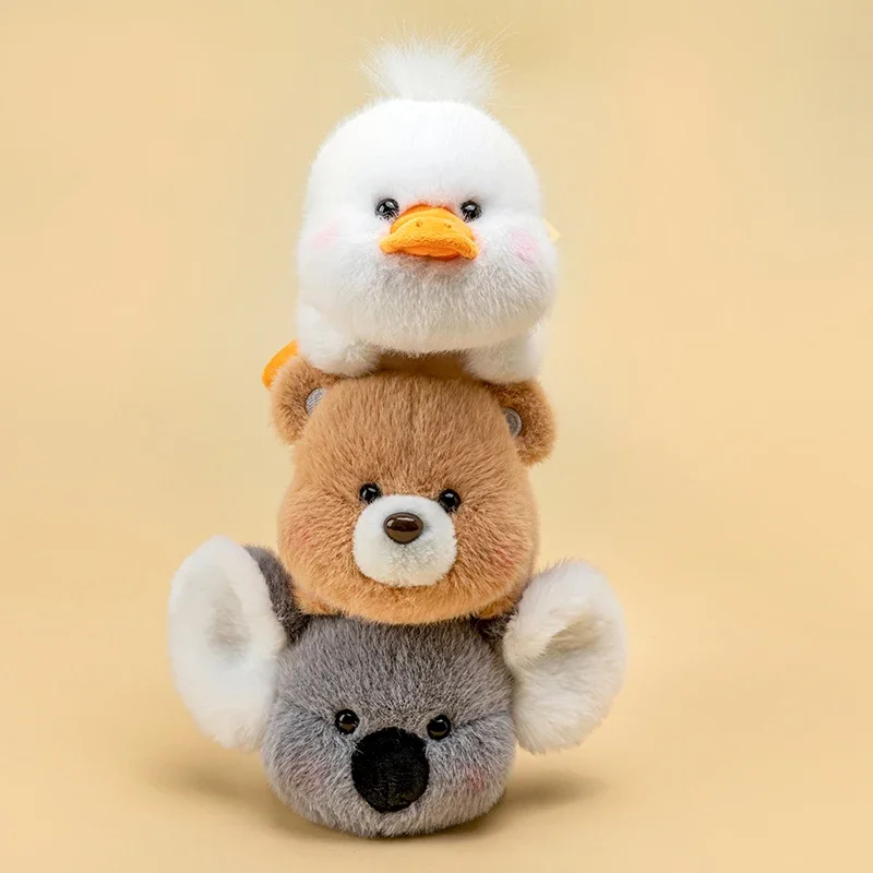 

Hot Sale Mini Koala Bear Duck Plush Toys Cute Cozy Palm Pets Doll Lovely Desktop Companion Animal Toys Home Office Decor