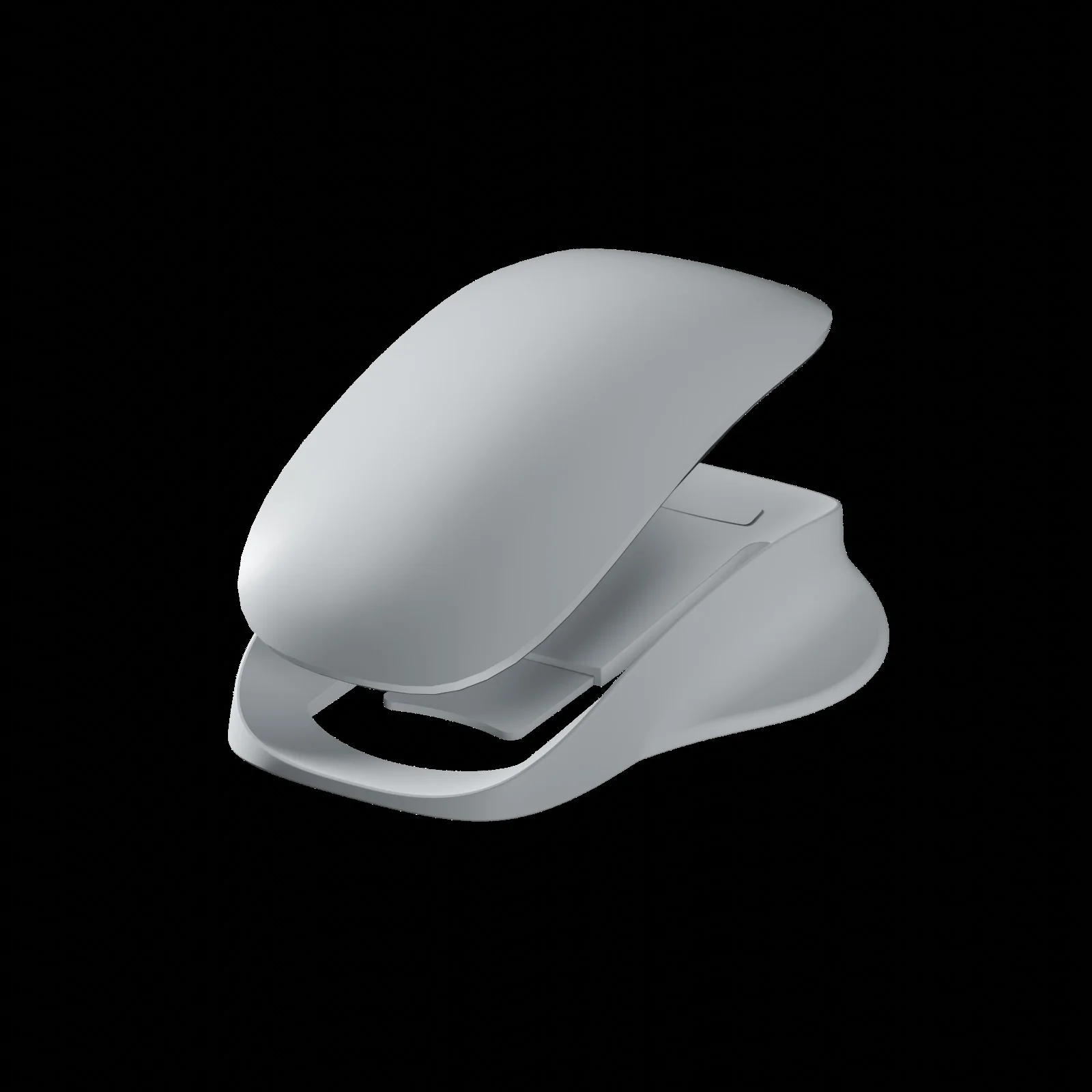 Magic Mouse Stand for Mouse Elevates and Enhances Grip with ABS Material