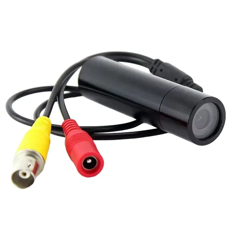 ABSY 2MP HD Mini CCD Metal Pen Camera Day Night Vision, IP66 Waterproof, BNC Interface Indoor Outdoor Camera
