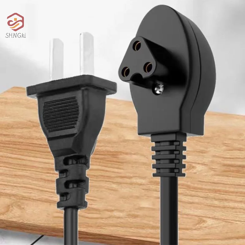 1pcs Portable Hot Water Bottle Charging Cable Three-Hole Power Plug Electric Bag Winter Hand Warmer Pocket Rechargeable Plug