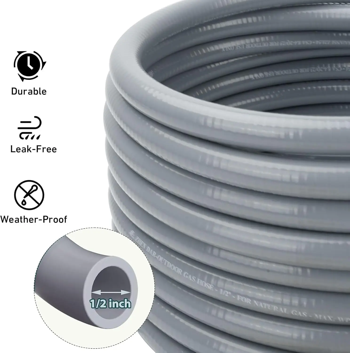 12 Ft 3/4" Id Natur… - image