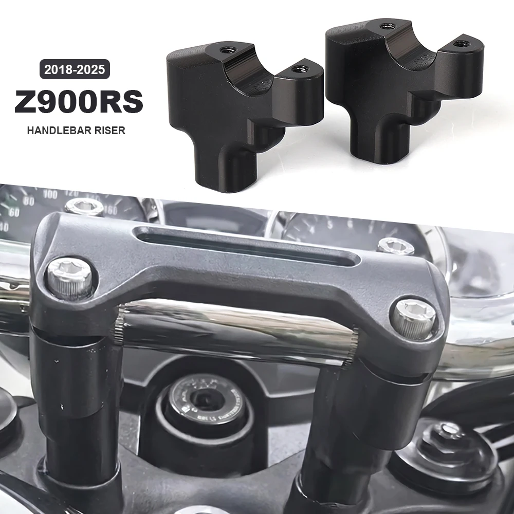 

Motorcycle Handlebar Riser Clamp For KAWASAKI Z900RS Z900 RS Z 900 RS 2018-2025 2024 2023 2022 2021 Height Up Extender Adapter