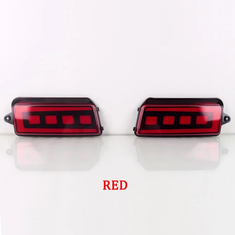 LED Rear Bumper Light For Jeep Grand Cherokee III WK 2005-2010 3-in-1 Functions Rear Running + Brake + Turn Signal Reflector