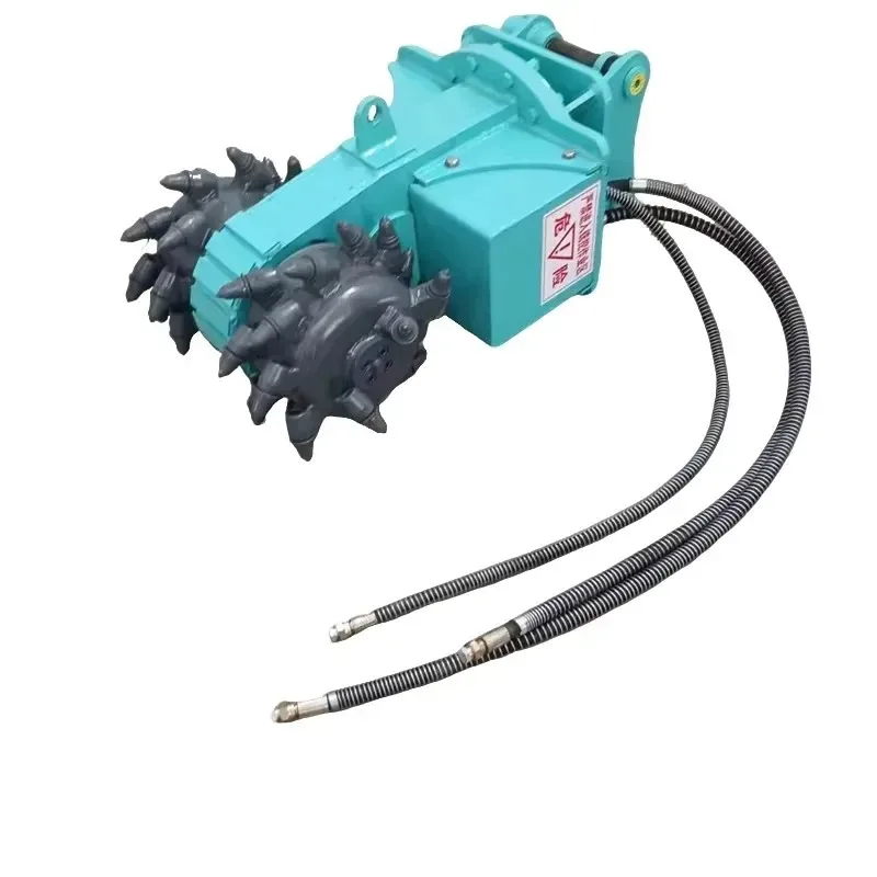 Hydraulic Rotary Drum Cutters for Drilling  Machinery 18-25 Tons Gear/Engine/Bearing Core Components