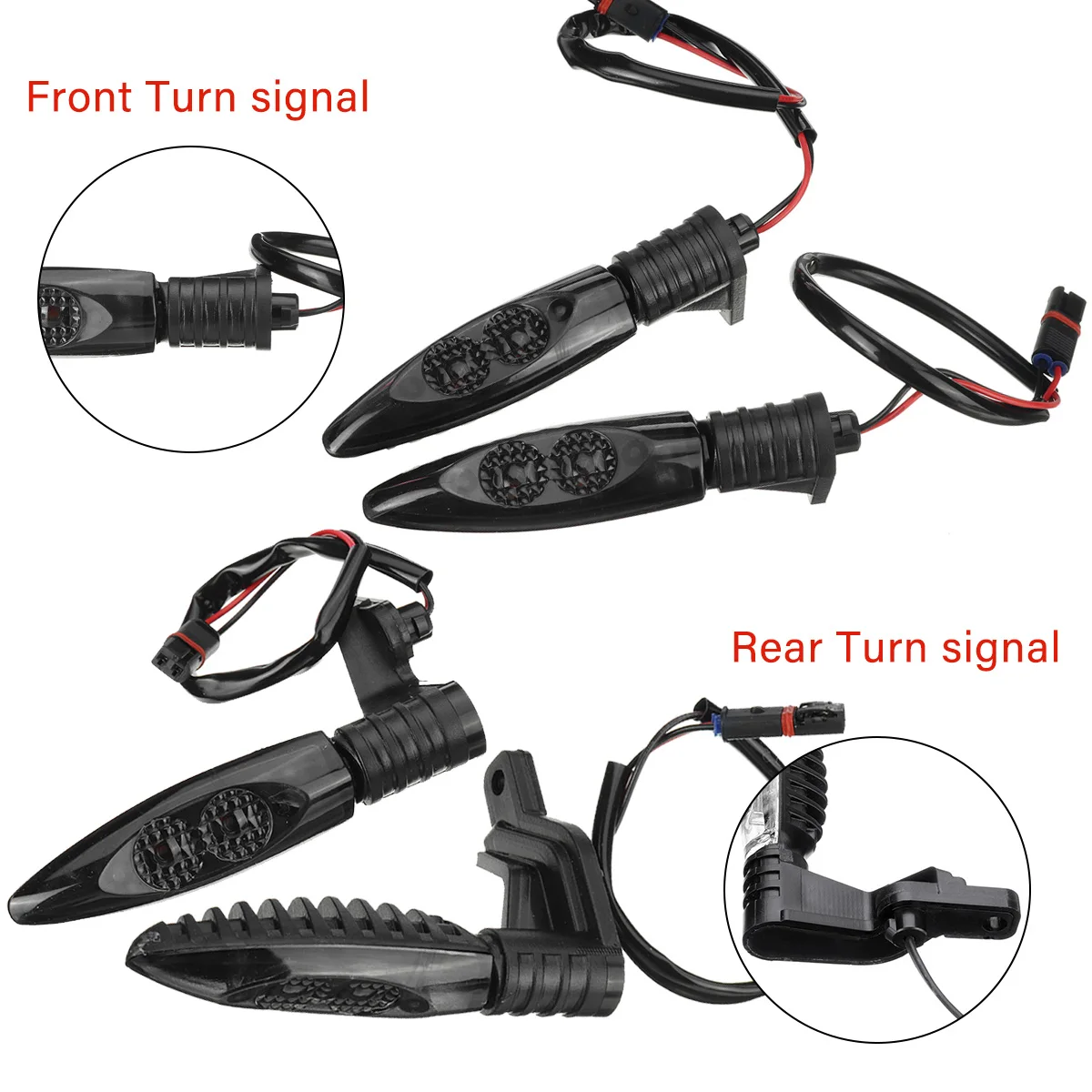 

LED Motorcycle Turn Signal Indicator Light Blinker for BMW R1200GS R1200GS ADV R1200R R1200RS S1000RR S1000XR G310R