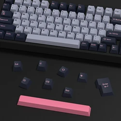KBDiy 176Keys/Set Cherry Profile GMK 8008 Keycap Double Shot PBT Keycaps for Mechanical Keyboard ISO for GMK67 GMK75 61/68/84/87