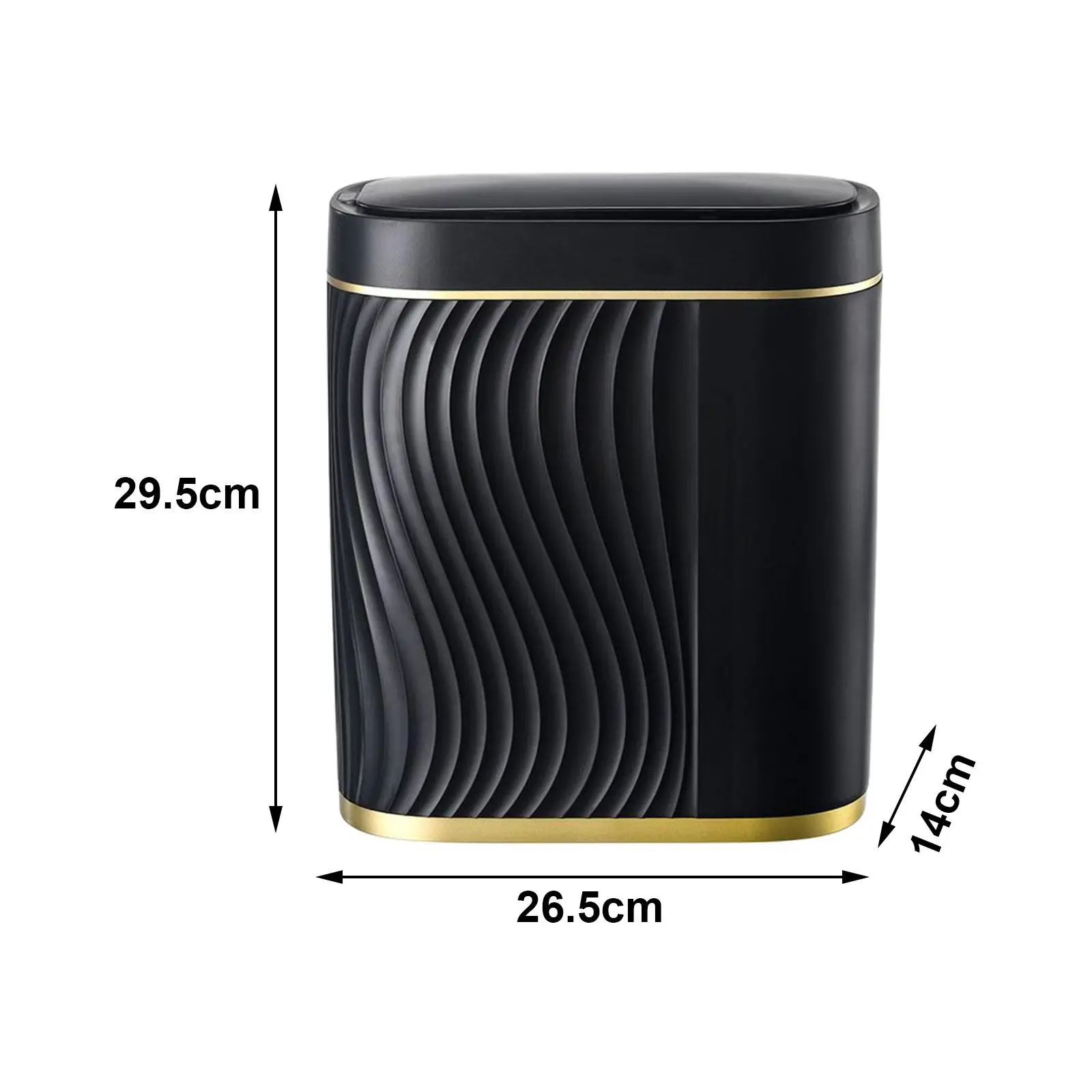 Automatic Touchless Garbage Can Smart Induction Trash Bin Intelligent Trash Bin for Hotel Home Office Living Room Laundry