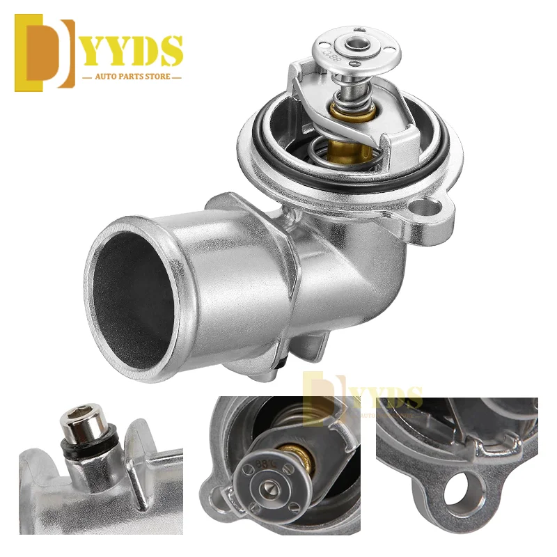 

New Aluminium Thermostat Housing Assembly For 2014-2022 RAM 1500 Jeep Grand Cherokee Wrangler Gladiator 3.0L 68253514AA
