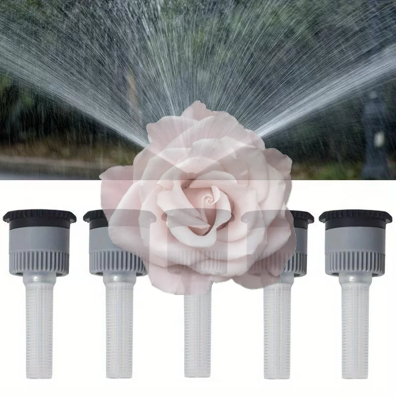 Popular 1pcs Adjustable Garden Sprinkler Nozzles Uniform Spray Anti Clog Filter For Lawn Yard Irrigation Plant Care