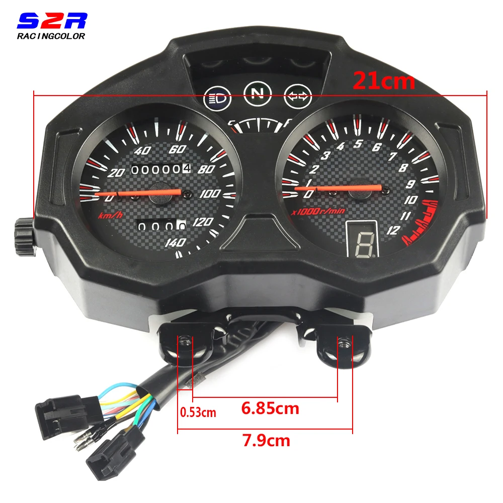 Motorcycle Speedometer Dash board Meter Assy for YAMAHA YBRZ YBR Z 125 Z YB125Z YB125ZR YX 125 Instrument Outer Case Cover