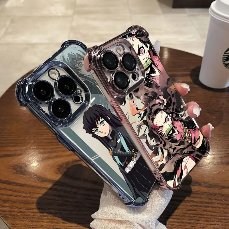 

Чехол для телефона «Убийца демонов» в стиле аниме для Infinix Hot 30 40 30i 40i 10 10s Play Note 30 40 Pro Tecno Spark GO 2024 Smart 8 Pro 9 7 Cover