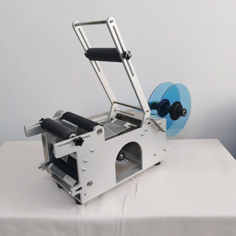 Round Bottle Labeling Machine Electric Bottle Labeling Machine Date Printer