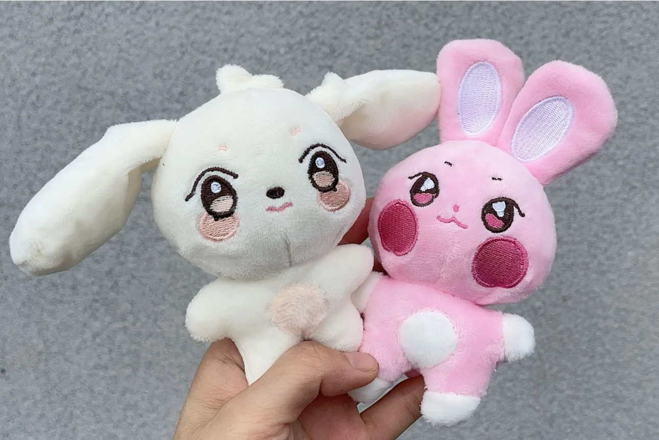 10CM Kpop ATEEZ Plush Pendant Keychain Aniteez Design Hongjoong Seonghwa Yunho Yeosang San Ming Wooyoung Jongho Accessories