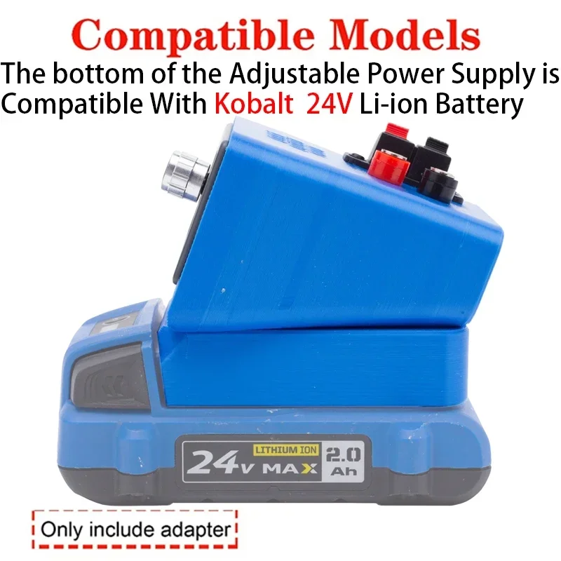 CNC verstelbare DC-geregelde schakelende voeding voor Kobalt 24V Li-ion batterij Adapter Buck-boost bestuurbare voeding