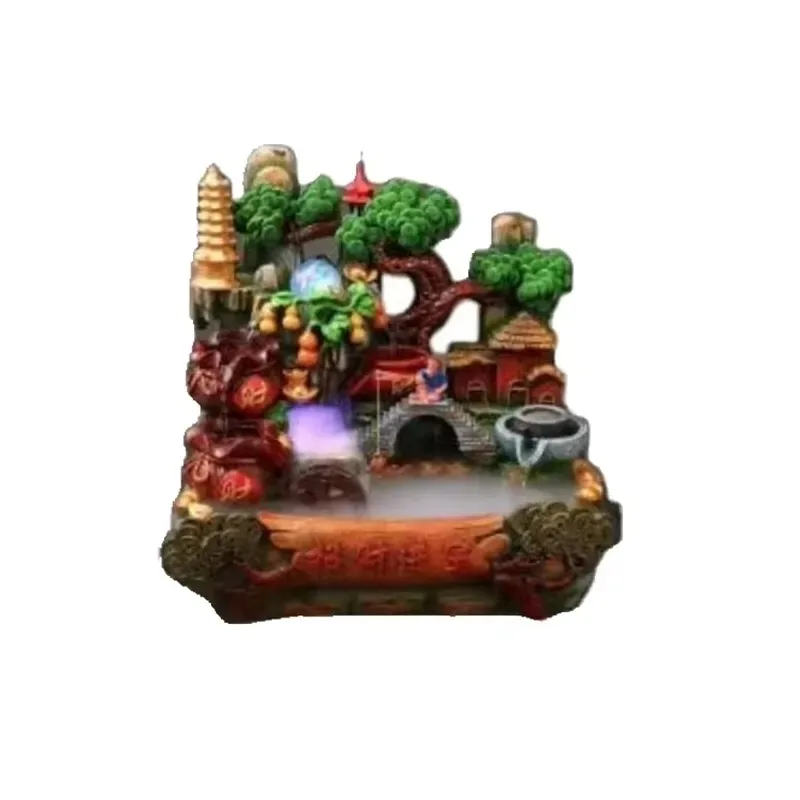 Exquisite Rockery Decorative Mountain Mold for Artificial Indoor Display Glass Fiber Silicone Material