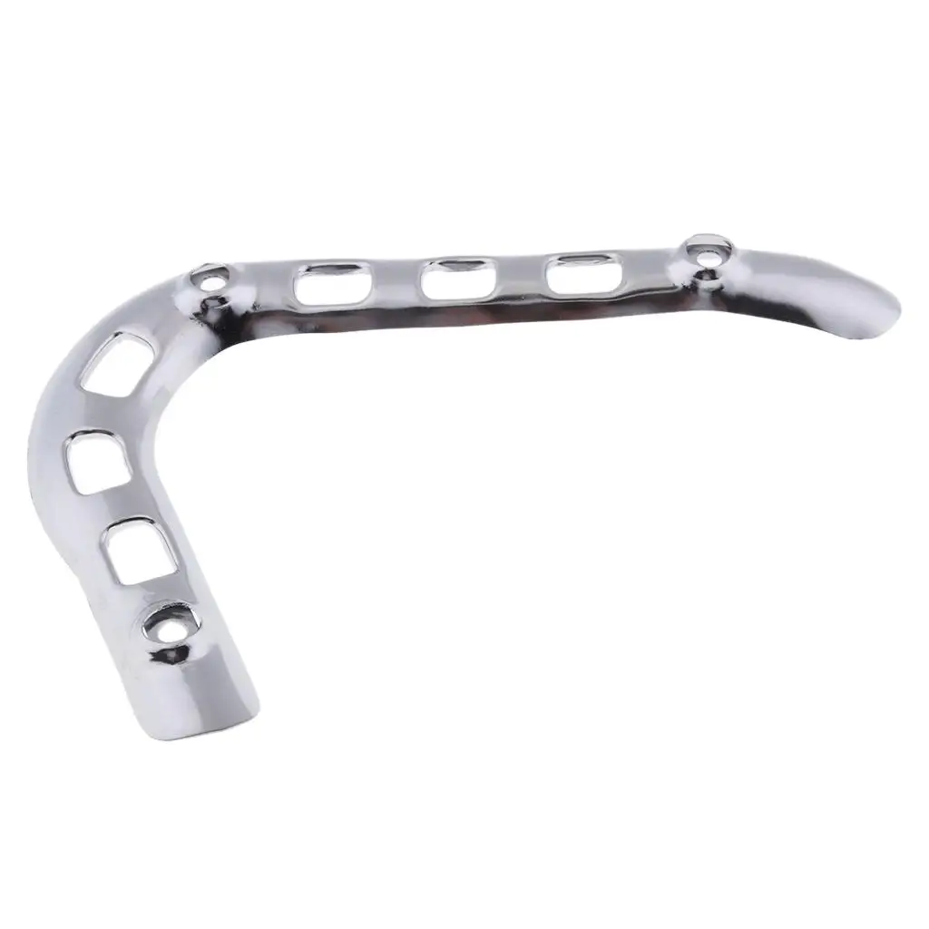 Exhaust Header Pipe Guard Metal Muffler Protection Reproduction for Yamaha PW50 50 1981-2016 Motorcycle Exhaust System view 2