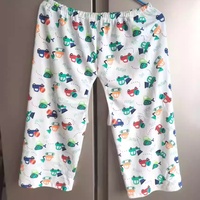 Couple DDLG Adult Baby Open crotch Pants Sleeping Pants Pure Cotton ABDL Cartoon Pattern Comfortable Loose Breathable Home Pants