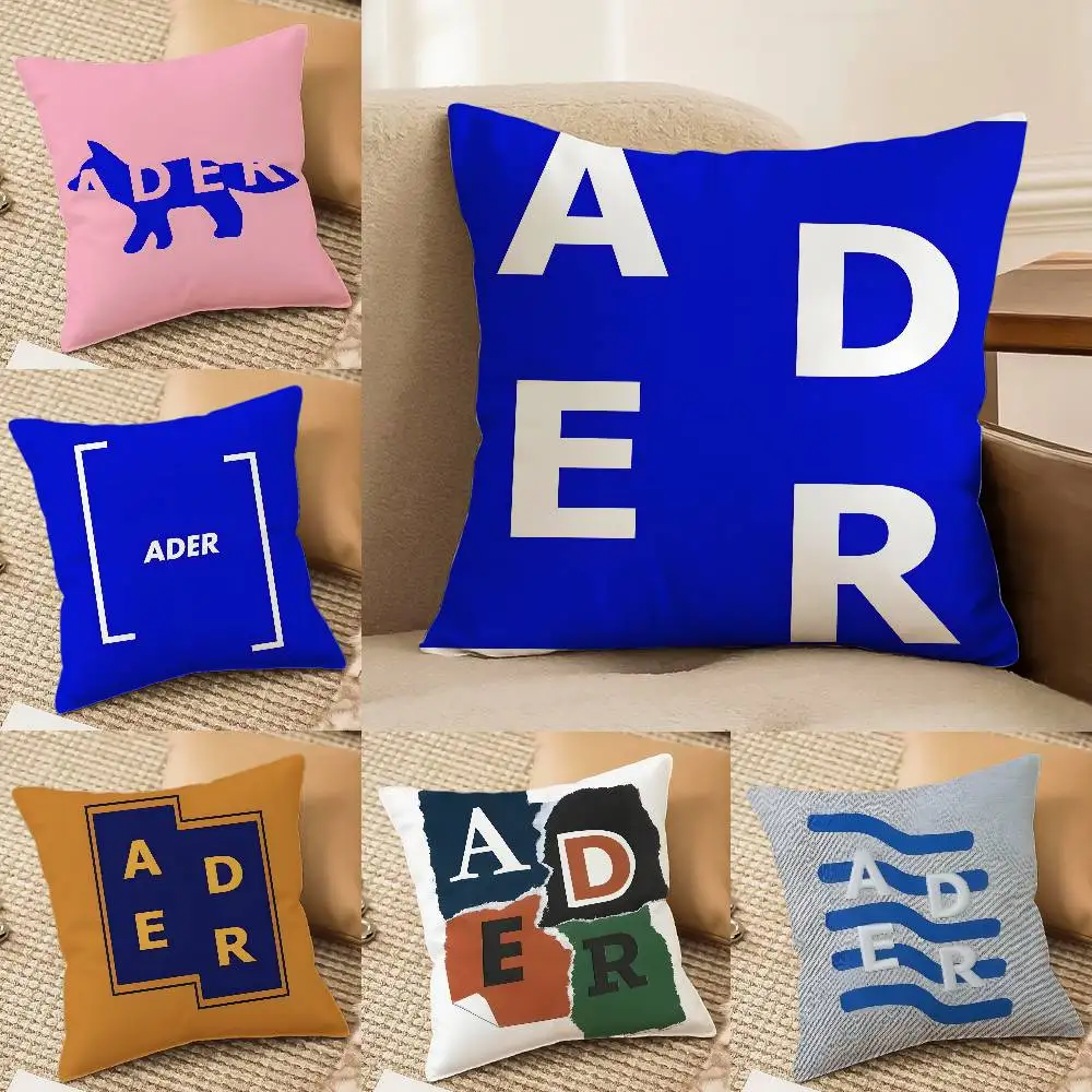 Avant-garde Fashion Ader Error-E كيس وسادة حريري أنيق مريح أريكة سرير غير مرئية سستة الشاطئ المخدة