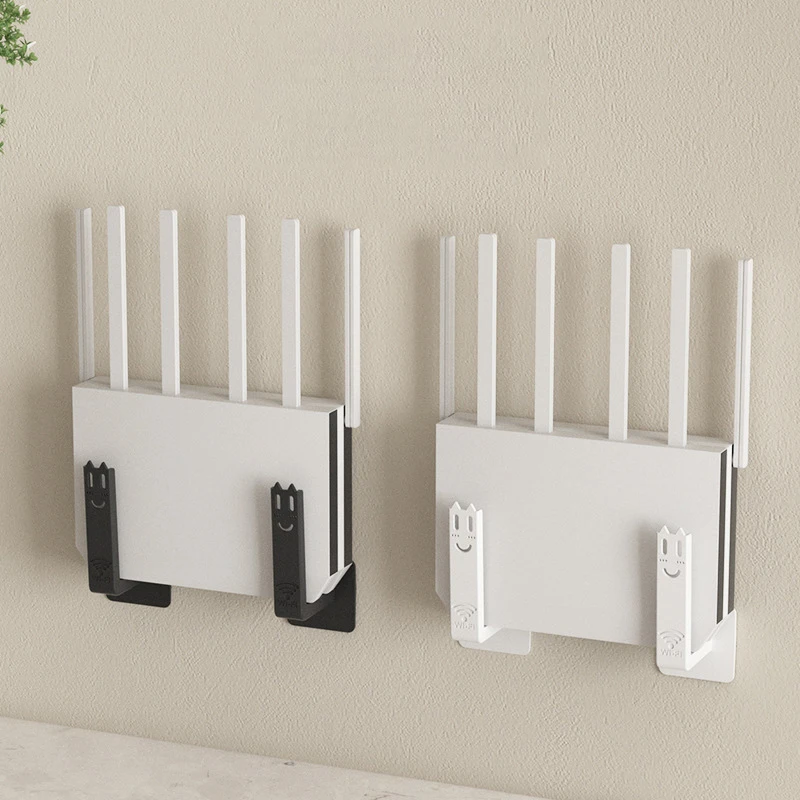 Aufbewahrungsbox für Heim-Router, kabelloses WLAN, TV-Set-Top-Box zur Wandmontage, für Wohnzimmer, Sortierung im Schlafzimmer