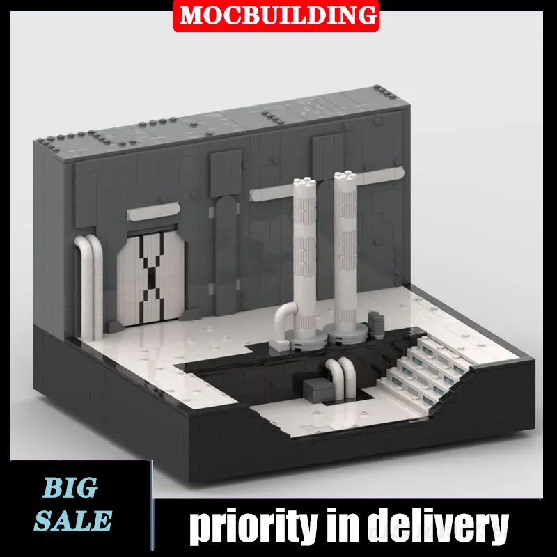 Space Wars Palace Model Trone Room Building Block Assembly DIY MOC Collection Toy Gifts