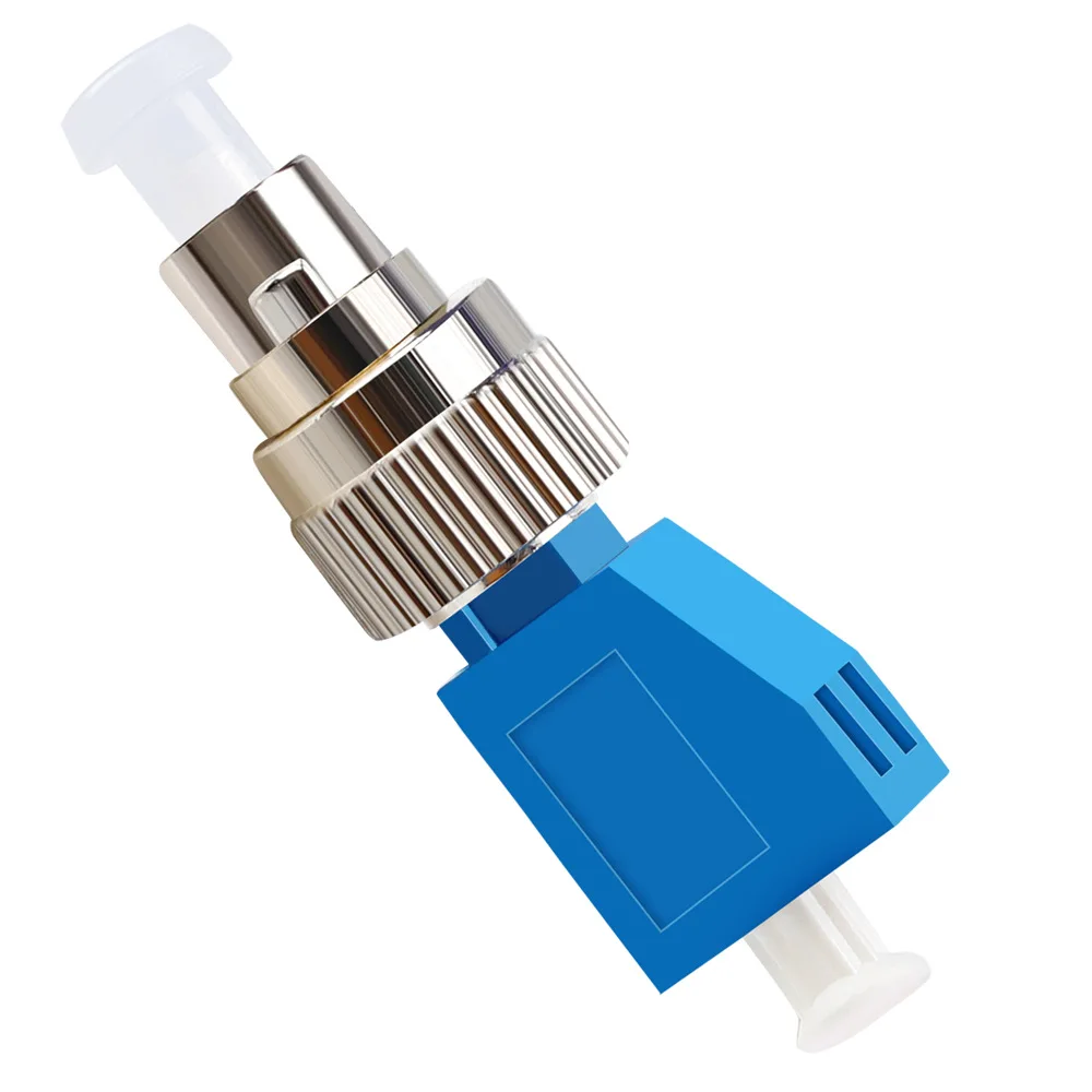ZoeRax FC UPC Male to LC UPC Female Fiber Adapter Hybrid Optical Cable Connector Single Mode for FTTH Visual Fault Locator Red