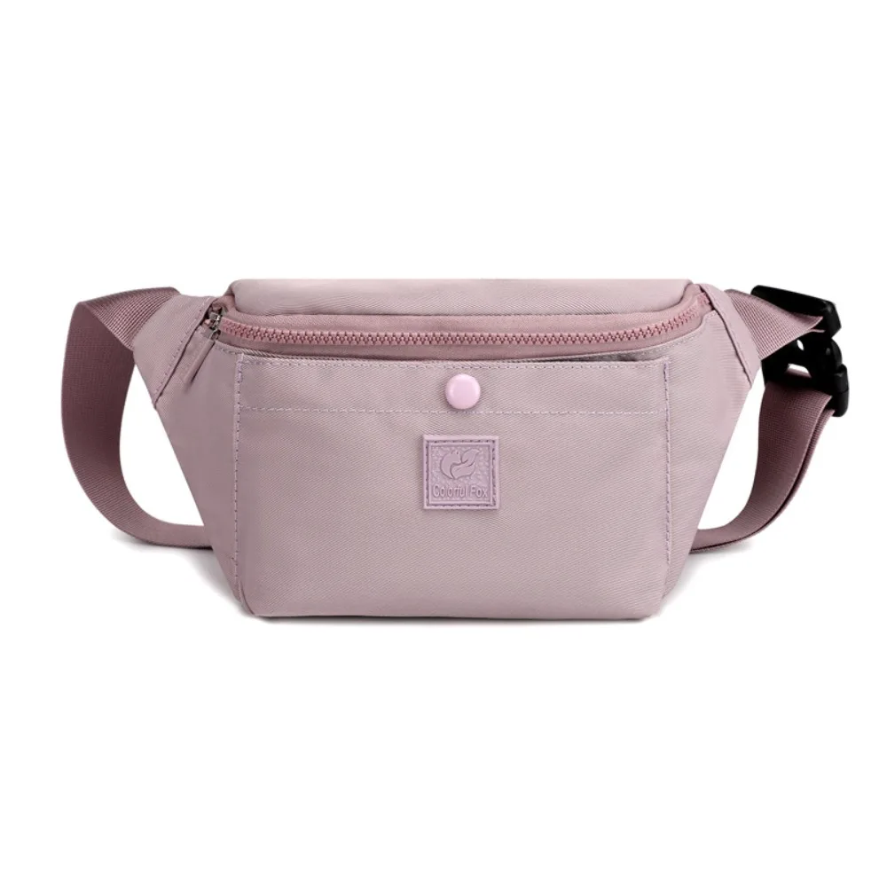 

Simple Nylon Multi-layer Crossbody Bag Large Capacity Waterproof Women's Fanny Pack Zipper Casual Single Shoulder Bag Sports