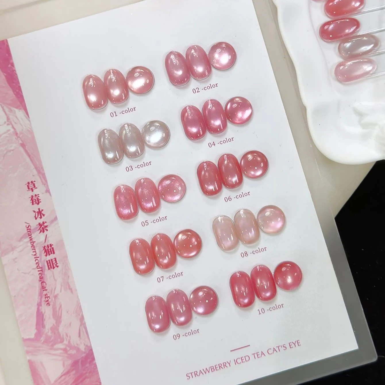 MIANEL 10ml 2026 Nowy Różowy L – Nail Art Pink Cat Eye recenzja i cena