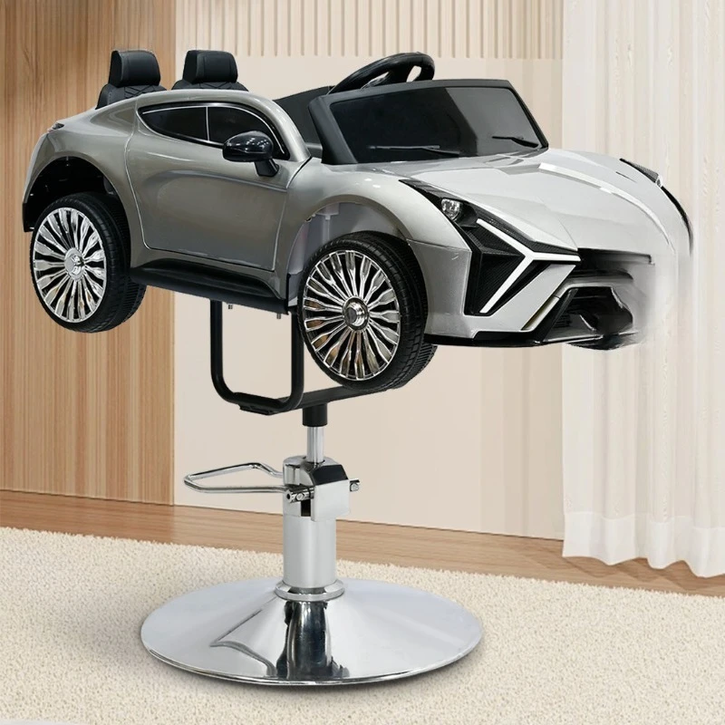 Barber shop children's barber chair Internet celebrity car hair chair hair salon special hair chair lift baby seat