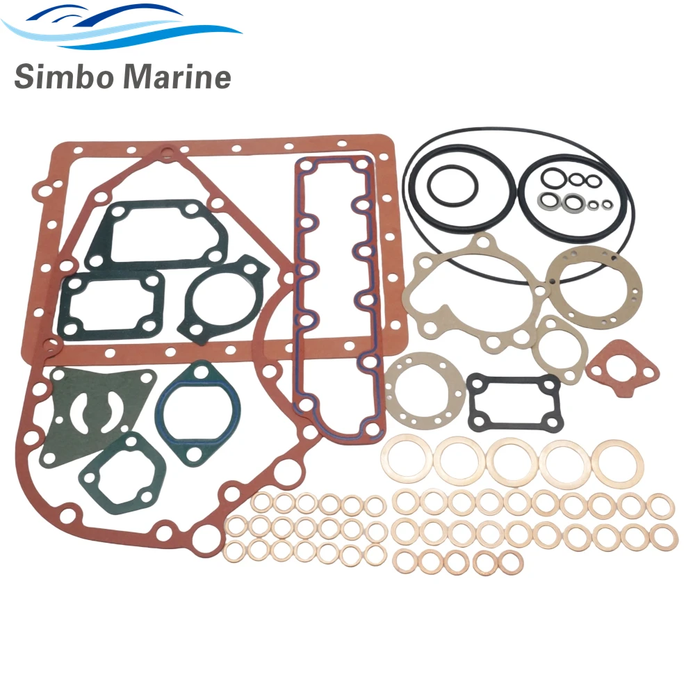 

728374-92605 Power Head Gasket Set for Yanmar 27 HP Marine 3GM30 F EU Engine