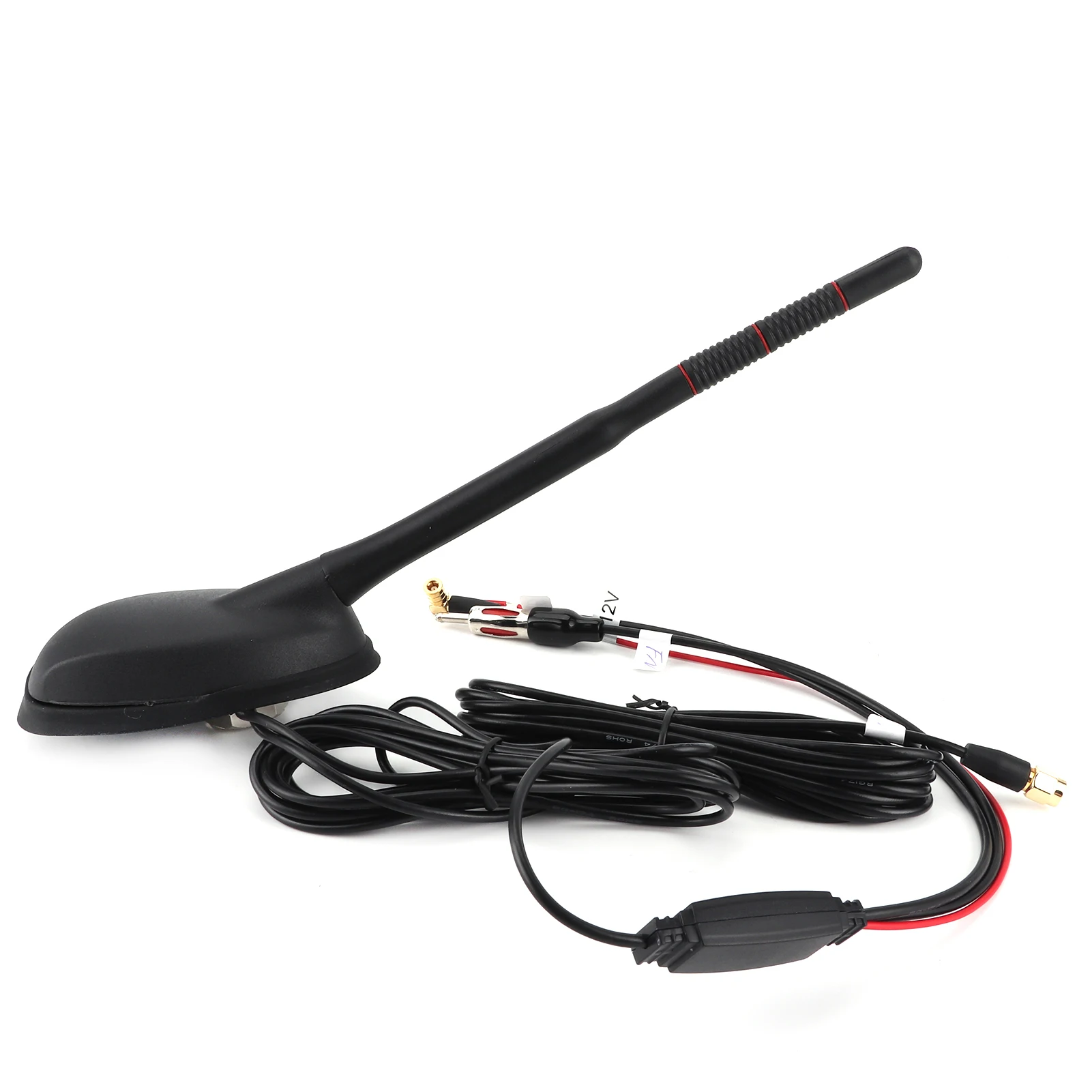 Auto-DAB+GPS+FM-Antenne, aktiv, verstärkt, obere Dachmontage, wasserdicht, staubdicht – Detail 2