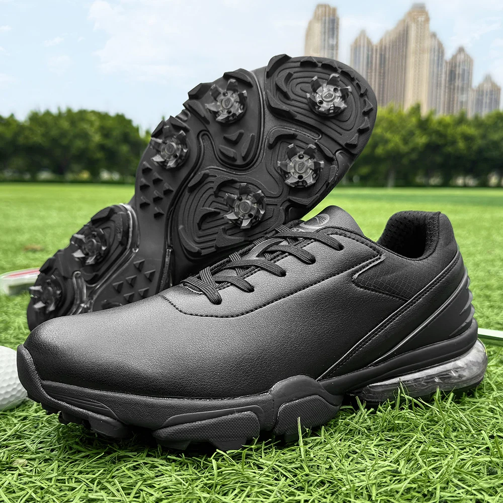 Profesjonalne buty golfowe Męskie sportowe lekkie obuwie dla golfistów Outdoor Golfing Trainers Walking Golfing Sneaker