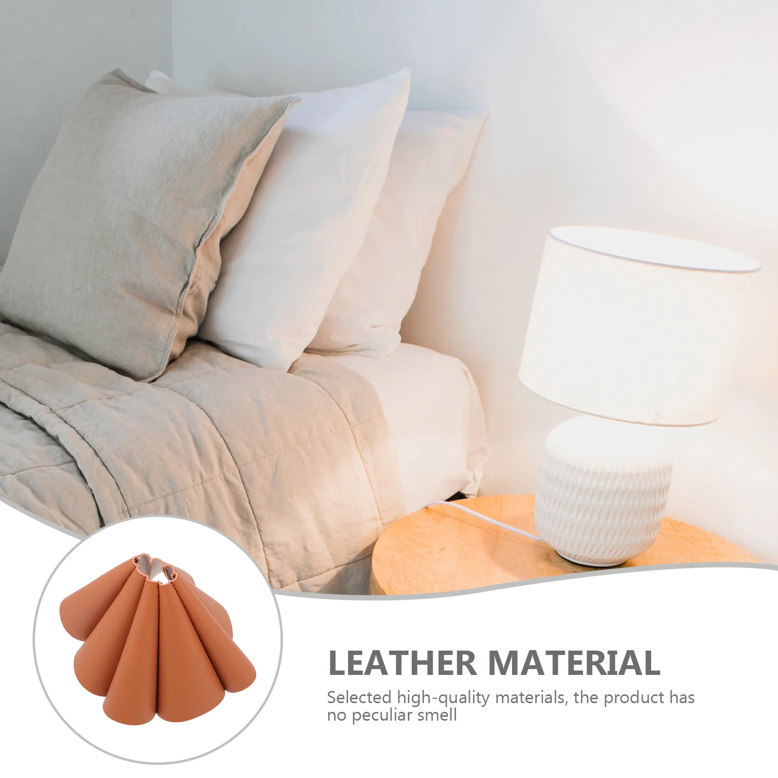 

1Pcs Exquisite Lampshade Decor Accessory Simple Style Lampshade for Living Room Bedroom Balcony Decor Delicate Light