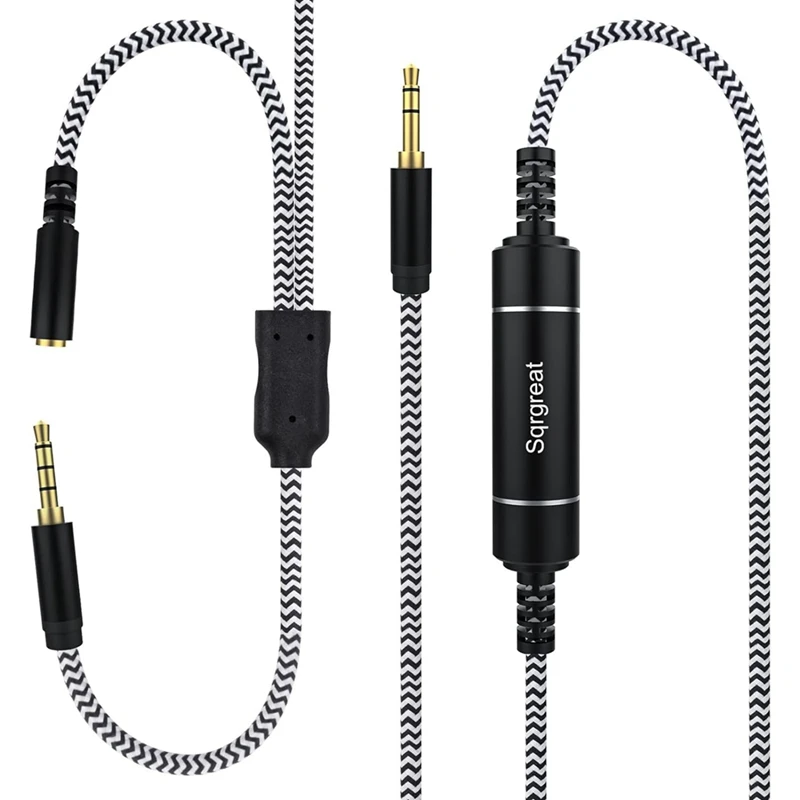 For Chat Link Pro Audio Cable Android Screen Casting Voice Party Live Broadcast Recording High Quality Earphone Cable