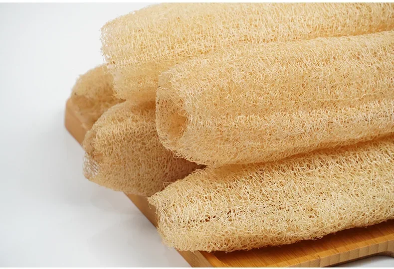 About 30-40cm Whole Natural Organic Loofah Sponges Exfoliating Shower Bath Loofah Luffa Body Scrubbers for SPA Beauty Skin Care